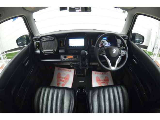 ハスラーハイブリッド Xターボ 4WD　ワンオーナー車ハイブリッド4WDターボセーフティサポート搭載パドルシフト7インチワイドナビTVバックカメラアダプティブクルーズコントロールLEDライトREALSPEEDグリルバンパー&テールランプガーニッシュ 660