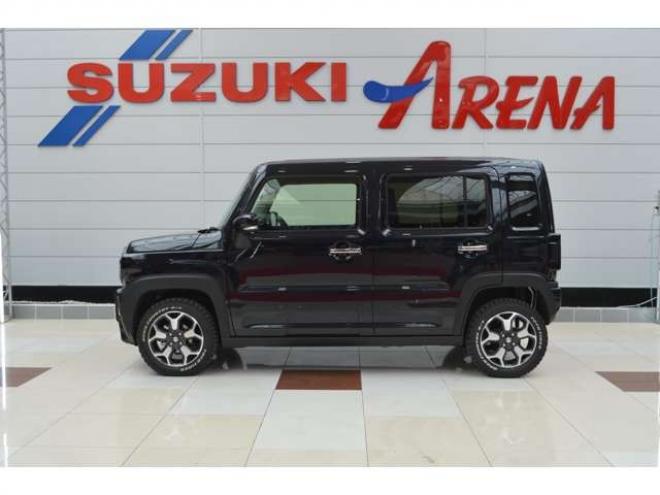 ハスラーハイブリッド Xターボ 4WD　ワンオーナー車ハイブリッド4WDターボセーフティサポート搭載パドルシフト7インチワイドナビTVバックカメラアダプティブクルーズコントロールLEDライトREALSPEEDグリルバンパー&テールランプガーニッシュ 660