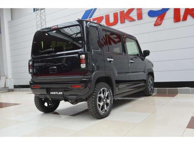 ハスラーハイブリッド Xターボ 4WD　ワンオーナー車ハイブリッド4WDターボセーフティサポート搭載パドルシフト7インチワイドナビTVバックカメラアダプティブクルーズコントロールLEDライトREALSPEEDグリルバンパー&テールランプガーニッシュ 660