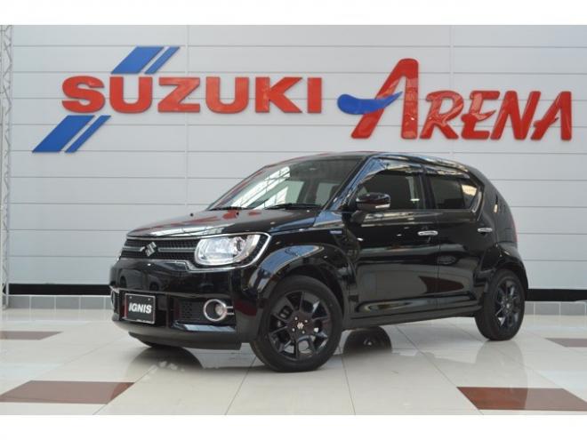 イグニス1.2 ハイブリッド MZ 4WD　ワンオーナー車ハイブリッド4WDセーフティサポート搭載アイドリングストップパドルシフト8インチナビTVドライブレコーダーETCハイビームアシストLEDクルーズコントロール 1200