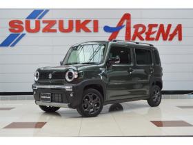 ハスラー　タフワイルドターボ 4WD　ワンオーナー車ハイブリッド4WDターボセーフティサポート搭載アダプティブクルーズコントロール7インチワイドナビTVパドルシフトハイビームアシストLEDライト 660