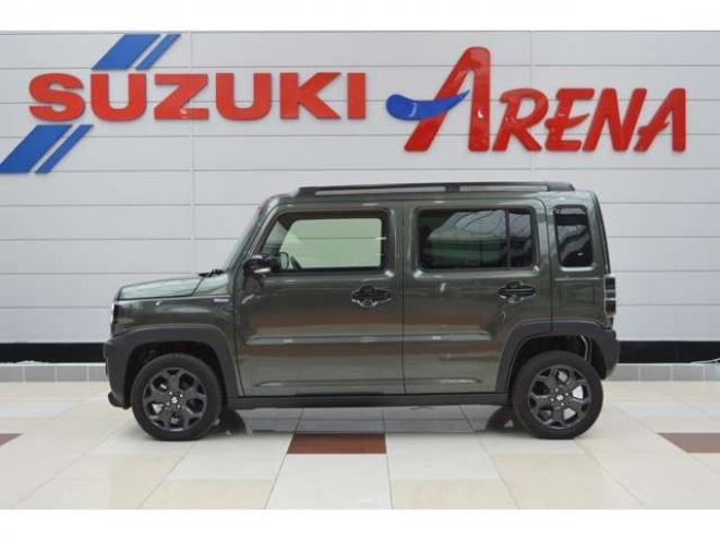 ハスラータフワイルドターボ 4WD　ワンオーナー車ハイブリッド4WDターボセーフティサポート搭載アダプティブクルーズコントロール7インチワイドナビTVパドルシフトハイビームアシストLEDライト 660