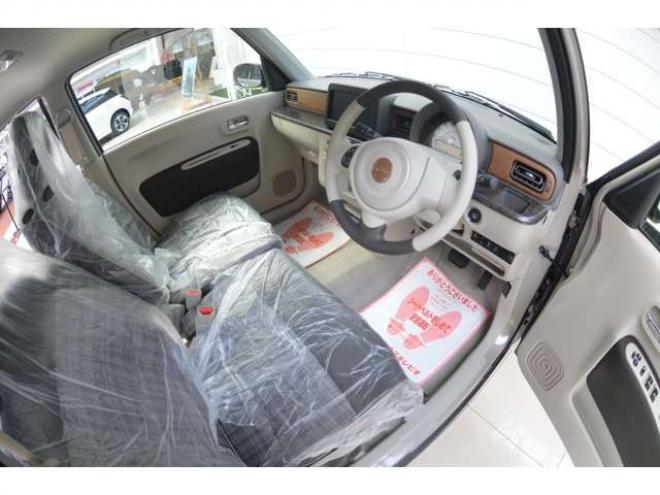 ラパンLC 660 ハイブリッド X 4WD　ハイブリット4WD全方位モニタ用カメラパッケージセーフティサポート搭載スズキコネクト対応機装着車ハイビームアシストLEDライト横滑り防止装置シートヒーター 登録済未使用車 660