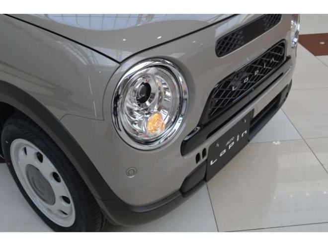 ラパンLC 660 ハイブリッド X 4WD　ハイブリット4WD全方位モニタ用カメラパッケージセーフティサポート搭載スズキコネクト対応機装着車ハイビームアシストLEDライト横滑り防止装置シートヒーター 登録済未使用車 660