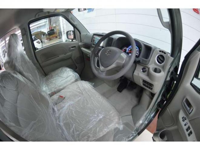 エブリィワゴン PZターボスペシャル ハイルーフ 4WD　届出済未使用車4WDターボハイルーフセーフティサポート搭載アイドリングストップ純正バックカメラ付ディスプレイオーディオ両側オートスライドドアオートステップリアパーキングセンサーハイビームアシストLED 660