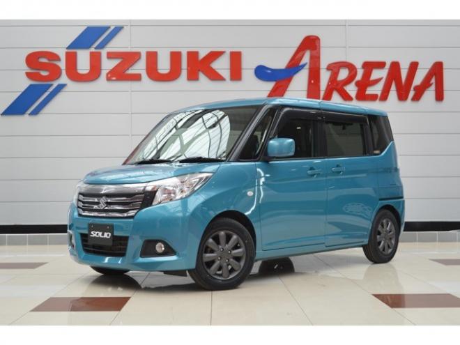 ソリオ1.2 G 4WD　ワンオーナー車4WD左オートスライドドア横滑り防止装置ドライブレコーダー社外14インチアルミ新品シートヒータースマートキー社外エンジンスターター 1200