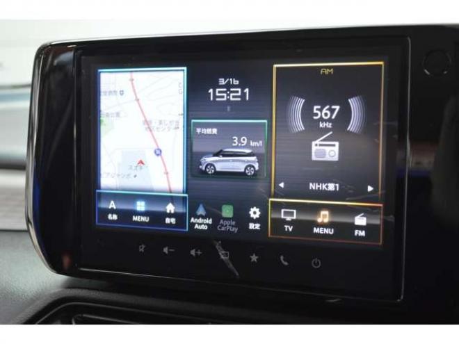 スイフト1.2 ハイブリッド MZ 4WD　ワンオーナー車ハイブリッド4WDセーフティサポート搭載スズキコネクト対応通信機装着車9インチ全方位モニターナビTVバックカメラ電動パーキングブレーキアダプティブクルーズコントロールLEDライト 1200