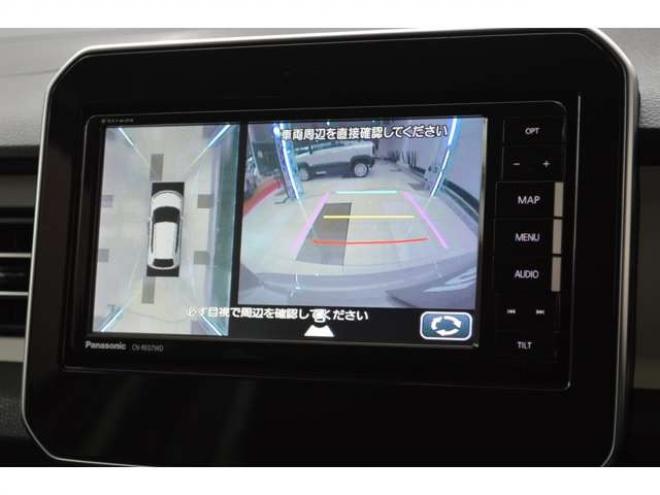 イグニス1.2 ハイブリッド MF 4WD　ワンオーナー車ハイブリッド4WDセーフティサポート搭載アイドリングストップ全方位モニターカメラ付ナビTVバックカメラETCハイビームアシストLEDライトドライブレコーダー 1200