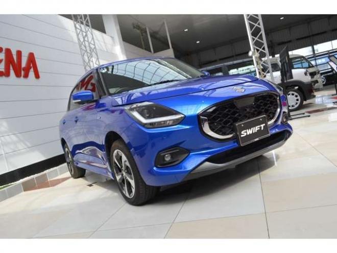 スイフト1.2 ハイブリッド MZ 4WD　ワンオーナー車ハイブリッド4WDセーフティサポート搭載スズキコネクト対応通信機装着車9インチ全方位モニターナビTVバックカメラ電動パーキングブレーキアダプティブクルーズコントロールLEDライトETC20 1200