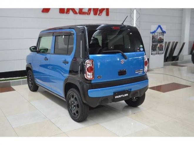 ハスラータフワイルド 4WD　ワンオーナー特別仕様車Sエネチャージ4WDセーフティサポート搭載アイドリングストップSDナビTVバックカメラLEDライトETCハーフレザーシートヒーター横滑り防止装置 660