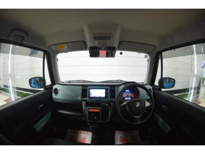 ハスラータフワイルド 4WD　ワンオーナー特別仕様車Sエネチャージ4WDセーフティサポート搭載アイドリングストップSDナビTVバックカメラLEDライトETCハーフレザーシートヒーター横滑り防止装置 660