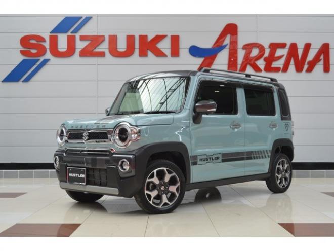 ハスラーJスタイルII ターボ 4WD　ワンオーナー特別仕様車ハイブリッド4WDターボセーフティサポート搭載横滑り全方位モニター付9インチナビTVバックカメラ横滑り防止装置ハイビームアシストLEDビルトインETCアダプティブクルーズコントロール 660