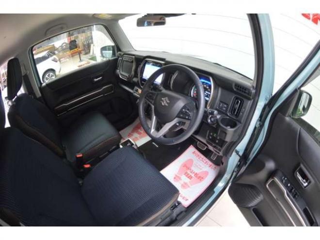 ハスラーJスタイルII ターボ 4WD　ワンオーナー特別仕様車ハイブリッド4WDターボセーフティサポート搭載横滑り全方位モニター付9インチナビTVバックカメラ横滑り防止装置ハイビームアシストLEDビルトインETCアダプティブクルーズコントロール 660