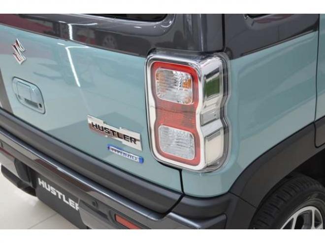 ハスラーJスタイルII ターボ 4WD　ワンオーナー特別仕様車ハイブリッド4WDターボセーフティサポート搭載横滑り全方位モニター付9インチナビTVバックカメラ横滑り防止装置ハイビームアシストLEDビルトインETCアダプティブクルーズコントロール 660