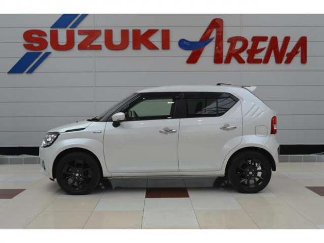 イグニス1.2 ハイブリッド MZ 4WD　ワンオーナー車ハイブリッド4WDセーフティサポート搭載アイドリングストップパドルシフト8インチナビTVバックカメラハイビームアシストLEDクルーズコントロールルーフエンドスポイラー 1200