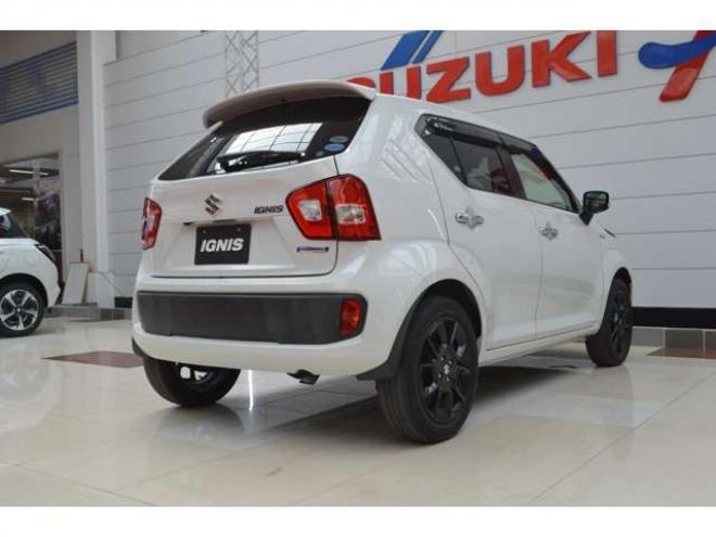 イグニス1.2 ハイブリッド MZ 4WD　ワンオーナー車ハイブリッド4WDセーフティサポート搭載アイドリングストップパドルシフト8インチナビTVバックカメラハイビームアシストLEDクルーズコントロールルーフエンドスポイラー 1200