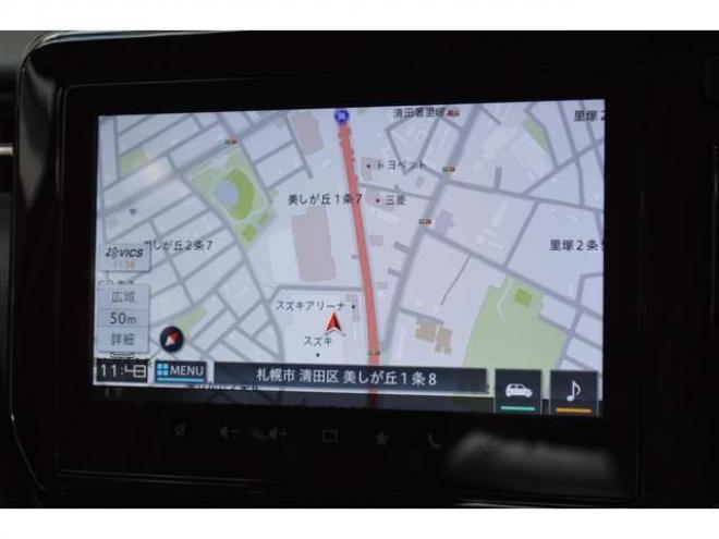 ソリオ1.2 バンディット ハイブリッド MV 4WD　ワンオーナーハイブリット車セーフティサポート搭載アイドリングストップ横滑り防止装置アダプティブクルーズコントロール全方位モニター付9インチナビTVバックカメラ両側オートスライドドアLEDライトETC 1200