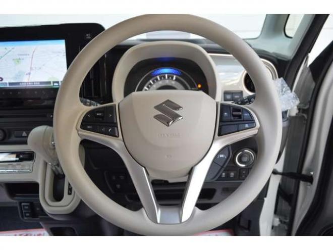 ワゴンRスマイルハイブリッド X 4WD　ハイブリッド4WDセーフティサポート搭載スズキコネクト対応通信機装着車アイドリングストップ両側オートスライドドア全方位モニター付9インチナビTVバックカメラアダプティブクルーズコントロールLEDライト 登録済未使用車 660