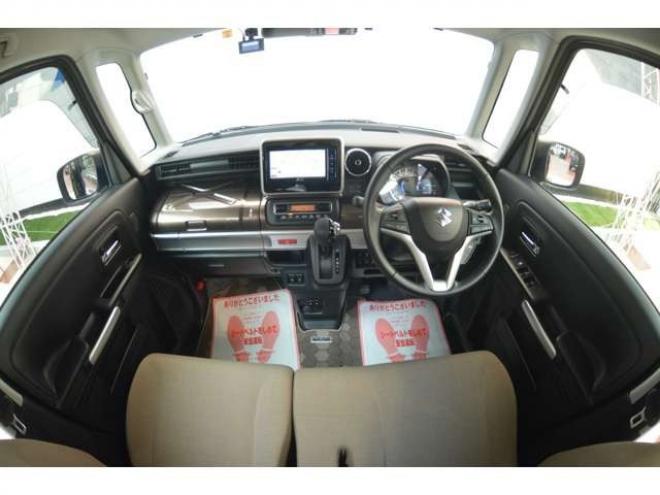 スペーシアギア マイ スタイル 4WD　ワンオーナー車ハイブリッド4WDセーフティサポート搭載アダプティブクルーズコントロール両側オートスライドドア7インチワイドナビTVバックカメラETCハイビームアシストLEDドラレコ 660