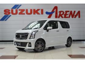 ワゴンR　スティングレー ハイブリッド T 4WD　ワンオーナー車ハイブリッド4WDターボセーフティサポート搭載アイドリングストップパドルシフトLEDライトアダプティブクルーズコントロール横滑り防止装置ヘッドアップディスプレイ 660