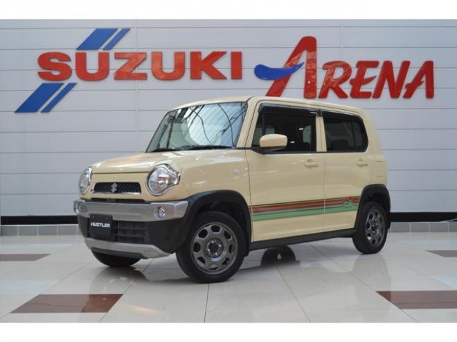 ハスラーG 4WD　ワンオーナー車5速マニュアル4WDアイドリングストップ横滑り防止装置7インチワイドナビTVバックカメラETCシートヒーター 660