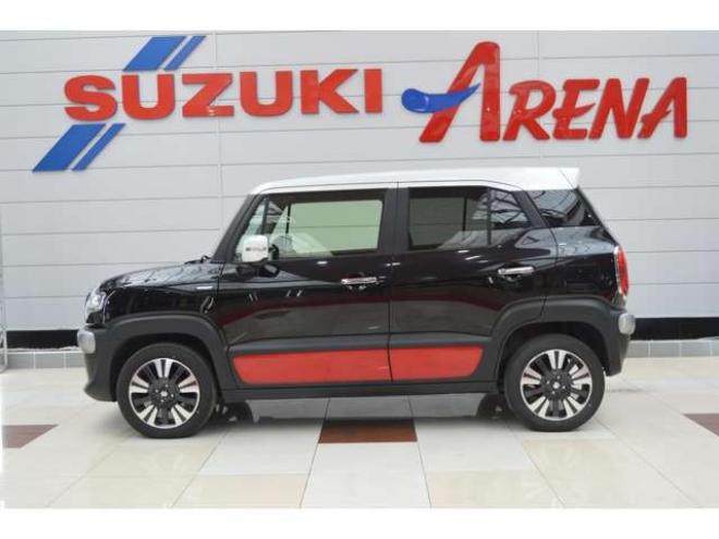 クロスビー1.0 ハイブリッド MZ 4WD　ワンオーナー車ハイブリッド4WDターボセーフティサポート搭載アイドリングストップ全方位モニター付8インチナビTVバックカメラアダプティブクルーズコントロールハイビームアシストLEDドライブレコーダー 1000