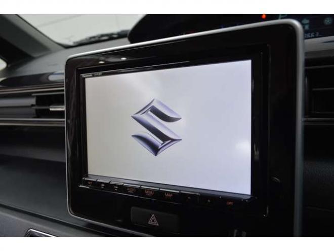 ワゴンRスティングレー ハイブリッド X 4WD　ワンオーナー車ハイブリッド4WDセーフティサポート搭載アイドリングストップ全方位モニター8インチナビTVハイビームアシスト付LEDライトETC横滑り防止装置ヘッドアップディスプレイ 660