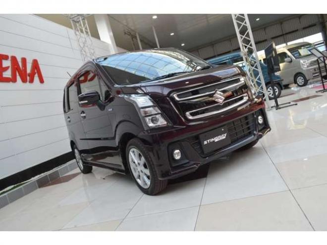 ワゴンRスティングレー ハイブリッド X 4WD　ワンオーナーセーフティサポートSDナビLED 660