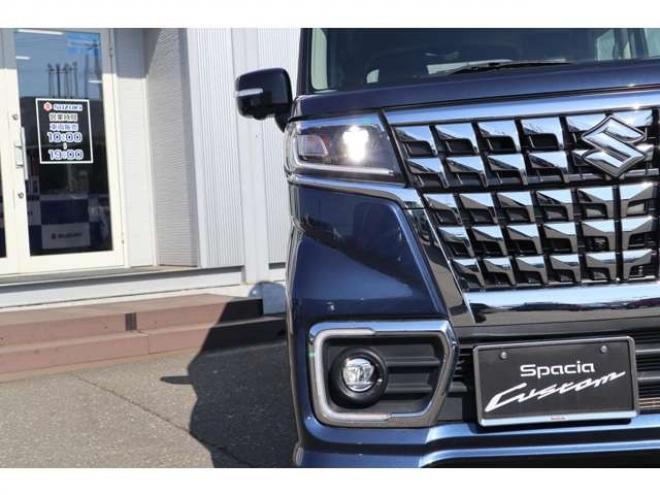 スペーシアカスタム ハイブリッド XS 4WD　全方位フルセグナビ　ヘッドアップディスプレイ　社外ドラレコ前後　ETC　両側電動スライドドア　アダプティブクルーズコントロール　パワーモード　スリムサーキュレーター 660