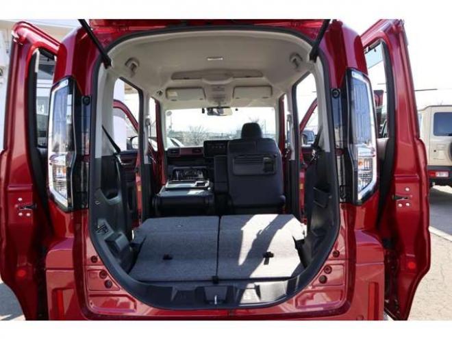 スペーシアカスタム ハイブリッド XS 4WD　純正フルセグナビ　全方位カメラ　社外ミラー型ドラレコ　ETC　電動パーキングブレーキ　ヘッドアップディスプレイ　シートヒーター　スリムサーキュレーター　両側電動スライドドア 660