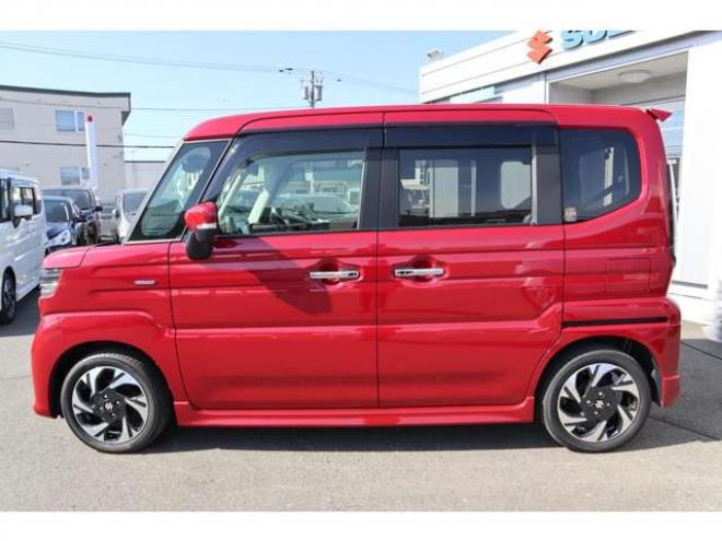 スペーシアカスタム ハイブリッド XS 4WD　純正フルセグナビ　全方位カメラ　社外ミラー型ドラレコ　ETC　電動パーキングブレーキ　ヘッドアップディスプレイ　シートヒーター　スリムサーキュレーター　両側電動スライドドア 660