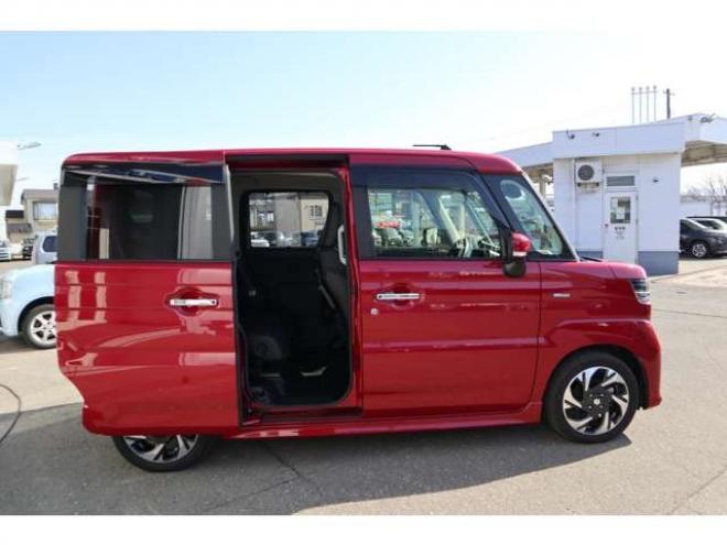 スペーシアカスタム ハイブリッド XS 4WD　純正フルセグナビ　全方位カメラ　社外ミラー型ドラレコ　ETC　電動パーキングブレーキ　ヘッドアップディスプレイ　シートヒーター　スリムサーキュレーター　両側電動スライドドア 660