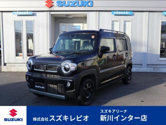 ハスラーハイブリッド Xターボ 4WD　シートヒーター　アダプティブクルーズコントロール　純正アルミ　車線逸脱警報機能　LEDヘッドライト 660