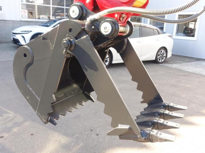 バックホーヤンマー　VIO45-6　バケット容量0.18m3　ピラニアバケット