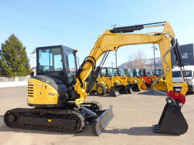 バックホーヤンマー　VIO45-6　バケット容量0.18m3　ピラニアバケット