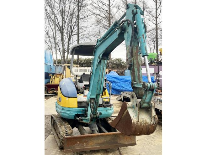 バックホーKUBOTA U20-3 ミニバックホー ディーゼル 2tクラス 配管有