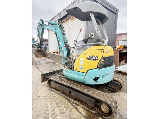 バックホーKUBOTA U20-3 ミニバックホー ディーゼル 2tクラス 配管有