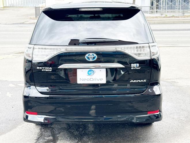 エスティマハイブリッドハイブリッド2.4アエラス プレミアムED 4WD　ローンが不安な方＜優遇ローン＞　本州仕入　寒冷地仕様　純正SDナビ　後席モニター 4WD 2400 5Dr