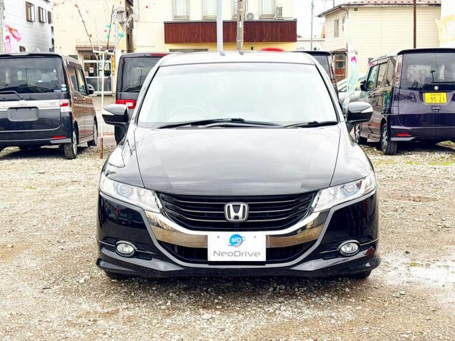 オデッセイ2.4アブソルート 4WD　ローンが不安な方＜優遇ローン1年保証　社外ナビ 