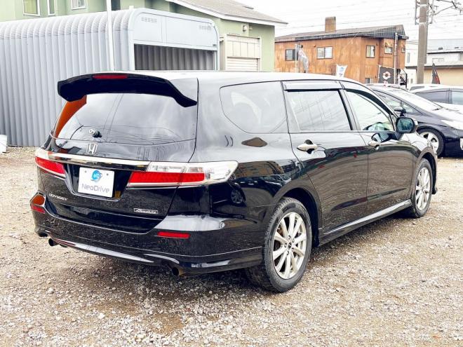 オデッセイ2.4アブソルート 4WD　ローンが不安な方＜優遇ローン1年保証　社外ナビ 