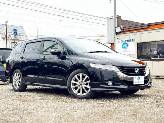 オデッセイ2.4アブソルート 4WD　ローンが不安な方＜優遇ローン1年保証　社外ナビ 