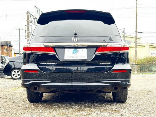 オデッセイ2.4アブソルート 4WD　ローンが不安な方＜優遇ローン1年保証　社外ナビ 