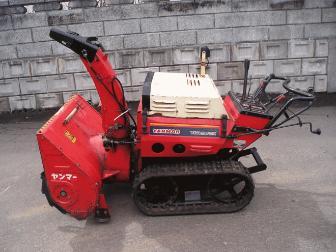 除雪機ヤンマー　10馬力除雪機　ＹＳＲ－90ＤＸ　サイドクラッチ付　点検済み　即使用可