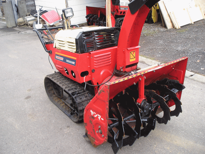 除雪機ヤンマー　10馬力除雪機　ＹＳＲ－90ＤＸ　サイドクラッチ付　点検済み　即使用可