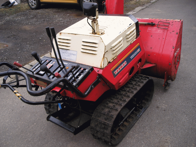 除雪機ヤンマー　10馬力除雪機　ＹＳＲ－90ＤＸ　サイドクラッチ付　点検済み　即使用可