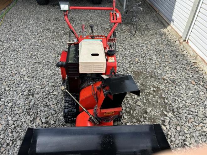 除雪機ヤンマーYSRA80Xディーゼル排土板付き