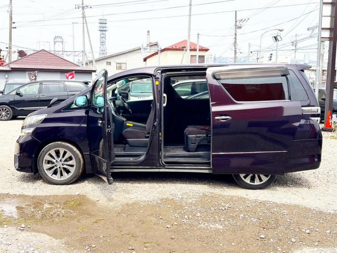 ヴェルファイア2.4Zプラチナセレクション 4WDローンが不安な方＜優遇ローン〉本州仕入　一年保証　寒冷地仕様 