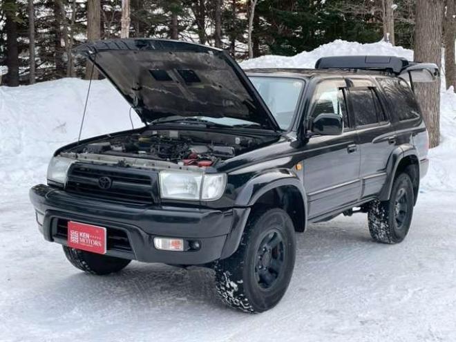 ハイラックスサーフ2.7 SSR-G 4WD　パワステ　パワーウィンドウ　キーレス　エアコン　ABS　ルーフレール　アルミホイール　寒冷地仕様　CD 2700