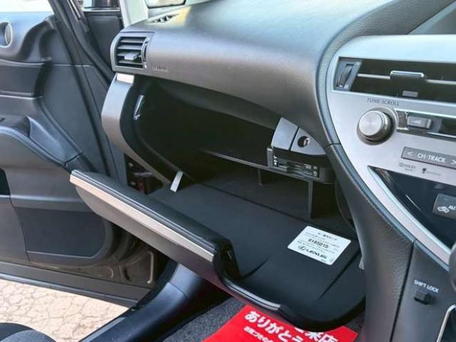 レクサスRXハイブリッド 450h 4WD　サンルーフ　電動リアゲート　純正ナビ　バックカメラ　電動シート　パワステ　パワーウィンドウ　クルーズコントロール　エンジンスターター　アルミホイール　盗難防止装置　横滑り防止装置　ドライブレコーダー 3500