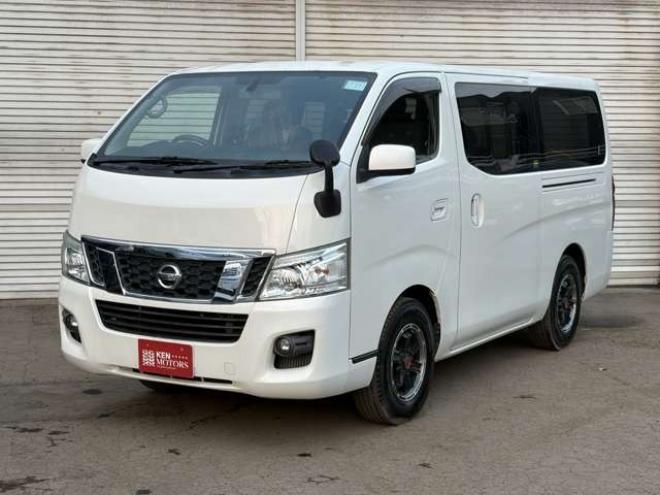 キャラバンNV350 2.5 プレミアムGX ロングボディ ディーゼルターボ 4WD　ベッドキット　スマートキー　キーレスエントリー　パワステ　パワーウィンドウ　ABS　ETC　エアコン　盗難防止装置　両側スライドドア 2500